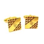 # прекрасный товар # ChristianDior Christian Dior Vintage запонки кафф links аксессуары оттенок золота DE3653