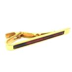 # прекрасный товар # dunhill Dunhill галстук булавка булавка для галстука бизнес джентльмен мужской оттенок золота DE7438