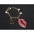 # прекрасный товар # Samantha Thavasa Samantha Thavasa жемчуг "губа" сумка очарование брелок для ключа женский оттенок золота × розовый серия DE8429