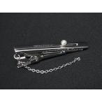 # прекрасный товар # MIKIMOTO Mikimoto книга@ жемчуг Akoya жемчуг жемчуг примерно 3mm галстук булавка аксессуары мужской оттенок серебра DE9433