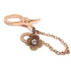 ANTEPRIMA アンテプリマ フィオーリ フラワー グローブホルダー グローブクリップ 手袋留め チャーム レディース ゴールド系 DF2963