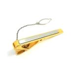 # прекрасный товар # dunhill Dunhill галстук булавка Thai зажим аксессуары бизнес джентльмен мужской оттенок золота DF5051