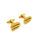 # прекрасный товар # dunhill Dunhill запонки кнопка запонки links аксессуары джентльмен бизнес мужской оттенок золота DF5121