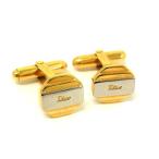 # прекрасный товар # DIOR Dior запонки кнопка запонки links аксессуары бизнес джентльмен мужской оттенок золота × оттенок серебра DG4783