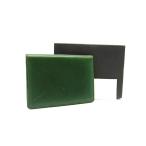 # прекрасный товар # CHESTER BARRIE Cesta - Bally кожа футляр для карточек карта inserting чехол для пропуска чехол для проездного билета мужской оттенок зеленого DH0052