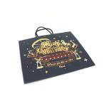 # как новый # LOUIS VUITTON Louis Vuitton Hori te- коллекция 2024 год Рождество бумажный пакет shopa- темно-синий серия × оттенок золота DH1119