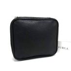 # превосходный товар # FURLA Furla кожа мульти- сумка мульти- кейс макияж сумка бардачок женский оттенок черного DH4328