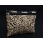 # прекрасный товар # LeSportsac Le Sportsac нейлон леопардовая расцветка мульти- сумка мульти- кейс бардачок мужской женский оттенок желтого DH4359