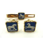 # прекрасный товар # WEDGWOOD Wedgwood jasper запонки кнопка запонки links галстук булавка аксессуары оттенок золота × оттенок голубого DH5265