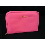 # прекрасный товар # FURLA Furla кожа раунд застежка-молния клатч ручная сумочка женский розовый серия DH8705