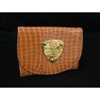 # прекрасный товар # ATAOatao крокодил type вдавлено .pa палатка кожа футляр для карточек карта inserting футляр для визитных карточек мужской женский orange серия DH9426