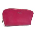 FURLA Furla кожа cosme сумка макияж сумка бардачок женский wine red серия DH9668