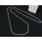 ■美品■ ANTEPRIMA アンテプリマ ビーズ ワイヤーネックレス アクセサリー レディース ライトベージュ系 DH9758