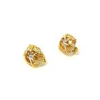 # прекрасный товар # NINA RICCI Nina Ricci стразы зажим тип серьги аксессуары женский оттенок золота × оттенок серебра DI1638