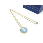 WEDGWOOD Wedgwood jasper колье подвеска аксессуары женский мужской оттенок голубого × оттенок золота DI4306