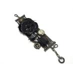 ANTEPRIMA アンテプリマ フラワー キーホルダー ストラップ バッグチャーム レディース ブラック系 DI5978