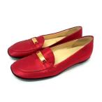 PRADA Prada атлас Loafer туфли-лодочки указанный размер 35 ( примерно 22.0cm) обувь обувь женский оттенок красного DI7382