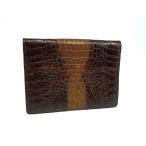 # первоклассный # подлинный товар # прекрасный товар # крокодил kai man футляр для карточек карта inserting футляр для визитных карточек мужской женский оттенок коричневого DI8752