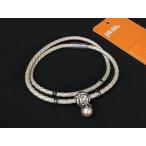 ショッピングフォリフォリ ■美品■ Folli Follie フォリフォリ パール 2連 ブレスレット アクセサリー レディース  アイボリー系×シルバー系 DJ3313