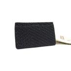 # прекрасный товар # INDEN-YA печать . магазин in tenya олень кожа лаковый покрытие .. футляр для карточек карта inserting чехол для пропуска чехол для проездного билета оттенок черного DJ3470