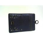 ■美品■ ANTEPRIMA アンテプリマ レザー リボン カードケース カード入れ パスケース 定期入れ ネイビー系 DJ6682