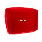 # прекрасный товар # CHANEL Chanel замша мульти- сумка мульти- кейс бардачок женский оттенок красного DK2033
