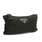 PRADA Prada te Hsu to нейлон × кожа мульти- сумка мульти- кейс бардачок женский мужской хаки серия × оттенок коричневого DK5387