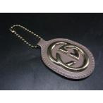 # прекрасный товар # GUCCI Gucci Hsu ключ Inter locking G кожа брелок для ключа сумка очарование женский серый лиловый серия DK5610