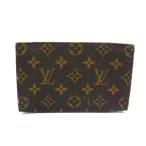 LOUIS VUITTON Louis Vuitton монограмма сумка макияж сумка мульти- кейс женский мужской оттенок коричневого DY0330