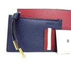 # новый товар # не использовался # BALLY Bally кожа f ковер men to кейс ячейка для монет футляр для карточек мужской женский темно-синий серия FA1146