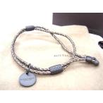 ■新品■未使用■ BOTTEGA VENETA ボッテガヴェネタ レザー ブレスレット アクセサリー メンズ レディース ゴールド系 FA7785