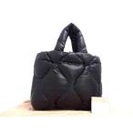 ショッピングMIUMIU ■新品同様■ miumiu ミュウミュウ ナイロン ハンドバッグ トートバッグ レディース ブラック系 FC0180