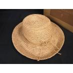 ショッピングヘレンカミンスキー ■新品■未使用■ HELEN KAMINSKI ヘレンカミンスキー ラフィア100% リボン 麦わら帽子 ハット レディース ベージュ系 FD2801