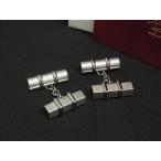 # как новый # OMEGA Omega запонки кнопка кафф links аксессуары джентльмен мужской оттенок серебра FJ5705