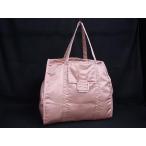■新品■未使用■ FENDI フェンディ 日本限定 バケット ショッピングバッグ ナイロントート レディース ピンクベージュ系 FP4609