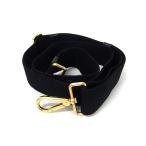 ■新品同様■ PRADA プラダ キャンバス バック用 ショルダーストラップ ショルダーベルト 肩掛け 斜め掛け ブラック系 FP4693