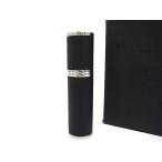 # новый товар # не использовался # HUGO BOSS Hugo Boss кожа пульверизатор духи кейс аромат кейс оттенок черного FP4718