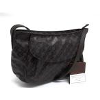 ■新品■未使用■ GHERARDINI ゲラルディーニ ソフティ ポリエステル クロスボディ ショルダーバッグ ダークブラウン系 FT0361