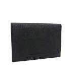 ショッピング名刺入れ ■新品同様■ BURBERRY バーバリー レザー カードケース カード入れ 名刺入れ パスケース レディース メンズ ブラック系 FV2882