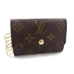 ショッピングVUITTON ■新品同様■ LOUIS VUITTON ルイヴィトン M62630 モノグラム ミュルティクレ6 6連 キーケース 鍵入れ レディース ブラウン系 GA1696