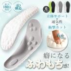 インソール 衝撃吸収 立ち仕事 中敷き クッション性抜群 安全靴 スニーカー用 土踏まずサポート サイズ調整 男女兼用