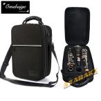 クラリネットケース 楽器 管楽器 クラリネット セミハードケース ケース クッション付き 2WAY リュック型 手提げ