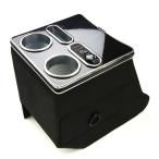 新型 スペーシア コンソールボックス MK54S MK94S カスタム センター アームレスト カップホルダー 収納 小物入れ ドリンク スマホ ホルダー USBポート