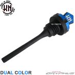 高品質 アルミ削出オイルレベルゲージ黒青AUGUR155 オーガー155 台湾BLC X FORCE XFORCE Xフォース SG79J国内BLB トリシティ125 SEK1J