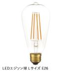 LEDエジソン球 L E26 電球 LED電球 led電球 エジソン電球 エジソン球照明 ライト ランプ クリア おしゃれ レトロ アンティーク調