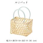 かごバック かご カゴ 籠 バスケット 小物入れ 収納ケース 収納box おしゃれ 編み ディスプレイ用 四角 角型 竹 シーグラス 持ち手 ハンドル