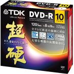 TDK 録画用DVD-R CPRM対応 16倍速対応 ホワイトワイドプリンタブル キズや指紋ヨゴレに強いスーパーハードコート・ディスク 「超硬」シリーズ 10枚パ