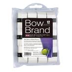 BOWBRANDボウブランド オーバーグリップテープ12本巻 ウェットタイプ ホワイト BOW012-WH BOW012-WH