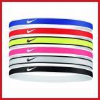 ナイキ NIKE チップ スウッシュ スポーツ ヘッドバンド 6本パック ユニバーシティレッド/ゲームロイヤル BN2051-655 セット