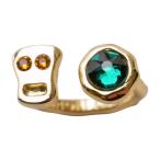  Tsumori Chisato TSUMORI CHISAT уплотнительное кольцо кольцо Skull Gold женский F-ACE1743